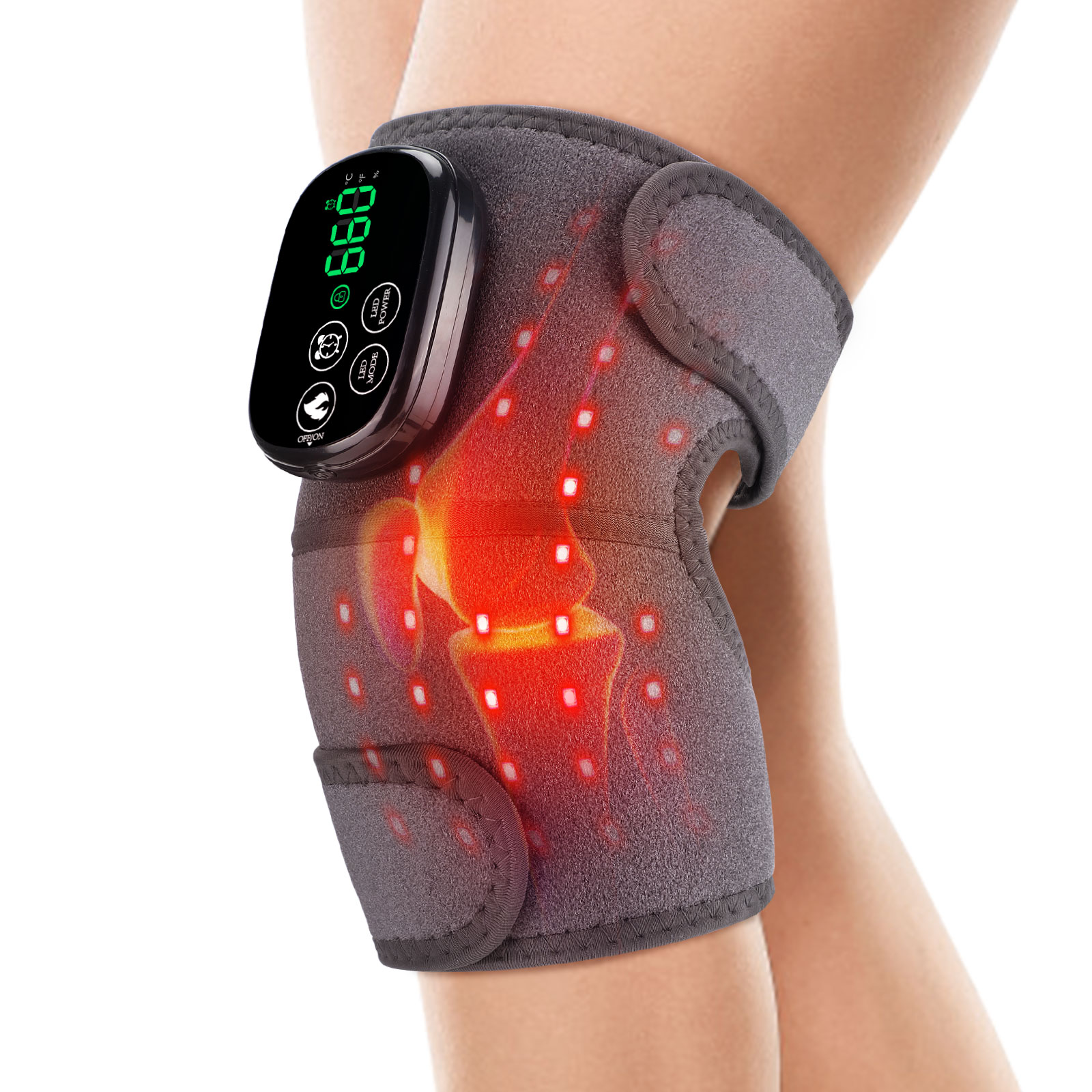 Red Light Knee Brace for Worko - đánh giá và giá Smart Knee Wrap